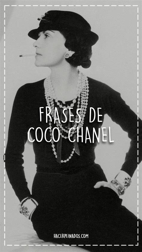 frase coco chanel|Coco Chanel frases moda.